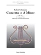 CONCERTO IN A MINOR OP 129 Cello and Piano Reduction cover